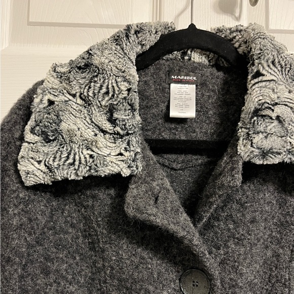 Marisol Ladies Wool Coat Ladies Size Large - Picture 2 of 4